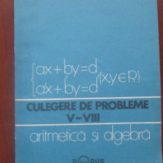 Culegere de probleme de V-VIII (aritmetica si algebra)-Dan Crisan, Octavian Mitrea