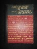 Culegere Literatura Universala, Clasa a XI-a, N.I. Barbu, 1967, EDP - Manual scolar