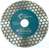 Disc DiamantatExpert pt. taiere si slefuire - Gresie si Placi dure 125x22.23 (mm) Premium - DXDY.CNG-HC.125