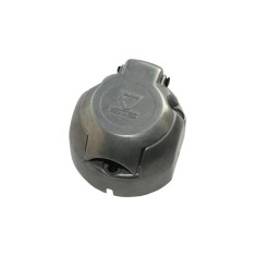Priză metalică remorcă 7 pini 12V ISO 1724 model plat cu șurub