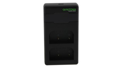 &amp;Icirc;ncărcător PD Premium Twin Performance PATONA pentru Olympus BLX-1 OM-1 incl. cablu USB-C foto