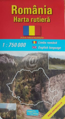 Romania - Harta rutiera/Road Map foto