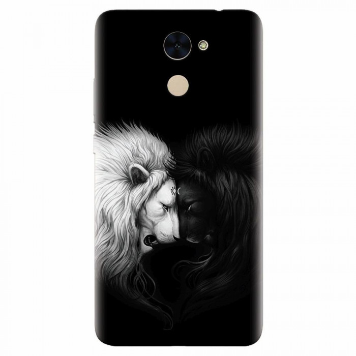 Husa silicon pentru Huawei Y7 Prime 2017, Lions