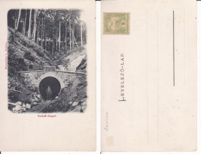 Resita- Tunelul de cale ferata Secul- clasica foto