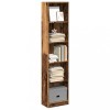 Gossi biblioteca, lemn vechi, 40x24x176 cm, lemn prelucrat