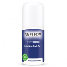 Deodorant Roll-On, Weleda, Men, Efect Antiperspirant, fara Saruri de Aluminiu, 50ml