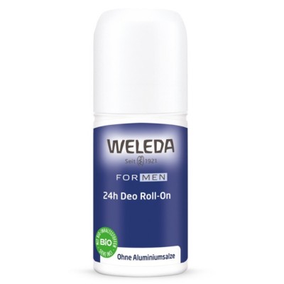 Deodorant Roll-On, Weleda, Men, Efect Antiperspirant, fara Saruri de Aluminiu, 50ml foto