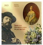 Mapă filatelică - Theodor Aman - 190 de ani de la naștere (bilingv), 2021