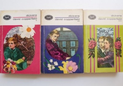 David Copperfield (3 volume) - Charles Dickens foto