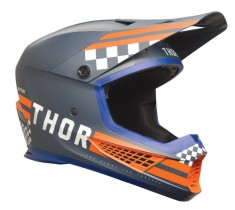 Casca Thor Sector 2 Combat Midnight Orange foto