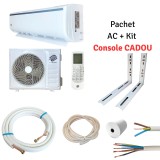 Cumpara ieftin Pachet AC 12000 BTU + Kit Inclus + Console CADOU