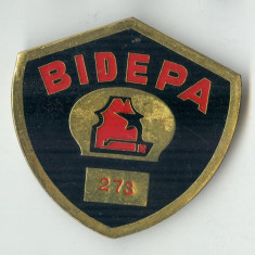 Insigna Protectie si Paza - BIPEDA - dimensiune 7 cm