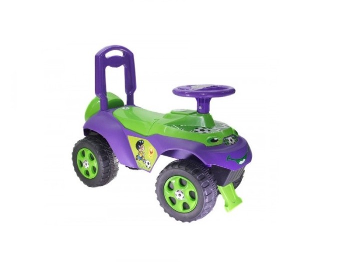 Masinuta de impins MyKids Music 0142/R/02 Verde Violet GreatGoods Plaything