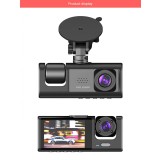 Camera Auto DVR 3-in-1 &ndash; Vizibilitate Maxima Zi si Noapte! Full HD 1080P Mod Parcare Night Vision Unghi Ultra-Larg 170&deg;