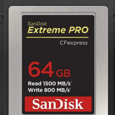 Card de memorie SanDisk Extreme PRO CFexpress SDCFE-064G-GN4NN, 64GB