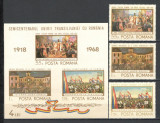 Romania.1968 50 ani Unirea Transilvaniei XR.585