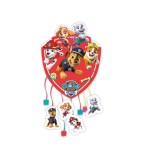 Pinata petrecere cu corzi, model Paw Patrol Ready For Action, 20 x 32 x 14 cm, Godan