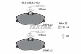 TEXTAR 2167403 Q+ set placute frana,frana disc