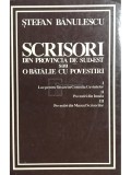 Stefan Banulescu - Scrisori din provincia de sud-est sau o batalie cu povestiri (Editia: 1994)