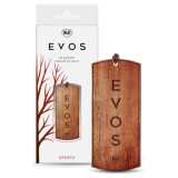 Odorizant Auto Lemn Masiv K2 EVOS SPARTA, Parfum Chypre Grapefruit Cedru Mosc, Design Dog Tag