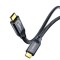 Cablu 100W 4K60Hz USB Type C - USB Type C 1m Gen2.2 20Gbps negru Orico CM32-10-BK