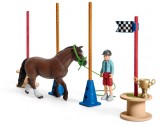 Figurine - Farm World - Cursa de agilitate cu ponei | Schleich
