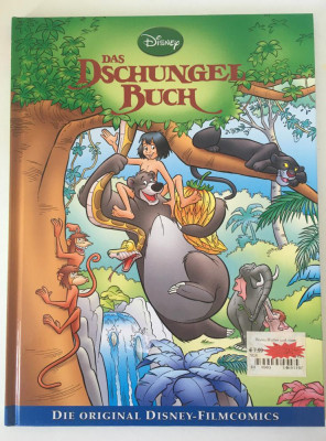 * Das Dschungel Buch, benzi desenate, Disney Filmcomics, lb germana, ilustrata foto