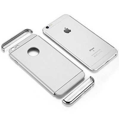 Husa pentru Apple iPhone 6 / iPhone 6S Argintiu MyStyle Elegance Luxury 3in1 foto