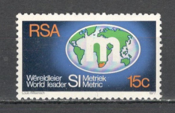 Africa de Sud.1977 Sistemul Metric GX.2