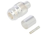 Conector RF 50 Ohm Argintat PSF 1/4M