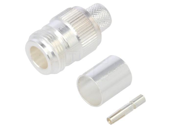 Conector RF 50 Ohm Argintat PSF 1/4M