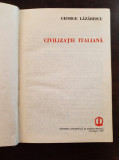 CIVILIZATIE ITALIANA - George Lazarescu