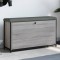 vidaXL Bancă de pantofi cu sertar rabatabil, gri sonoma, 102x32x56 cm 835130