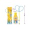 Set pentru baloane de sapun, inel de facut baloane si solutie 400 ml