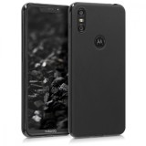 Husa pentru Motorola One, Silicon, Negru, 46296.47, Carcasa, Kwmobile