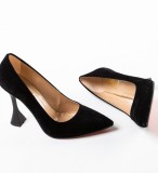 Pantofi cu toc Rimo Negri 2