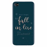 Husa silicon pentru Apple Iphone 4 / 4S, Fall In Love