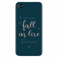 Husa silicon pentru Apple Iphone 4 / 4S, Fall In Love