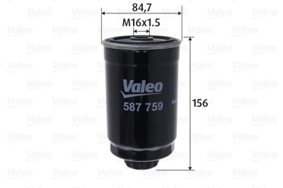 VALEO 587759 filtru combustibil foto