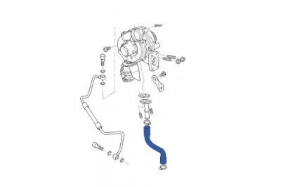 Furtun intercooler, supraalimentare, diametru 16/16 mm, cauciuc, Citroen Berlingo C2 C3 C4 C5 Xsara Picasso, Ford C-MAX Focus 2, Mazda 3, Mini, foto