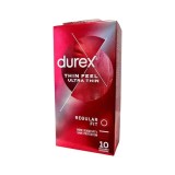 Prezervative ultra subtiri Durex Thin Feel, Ultra Thin, 54 mm, 1 cutie x 10 buc
