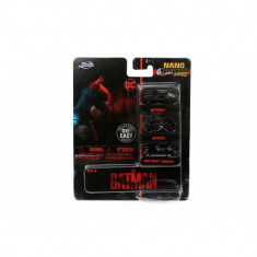 Set 3 Vehicule Nano Batman 4Cm