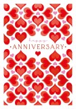 Felicitare - Anniversary Tiled Hearts | The Art File