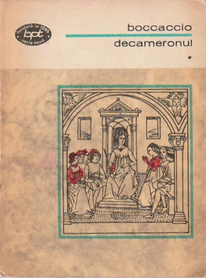 BOCCACCIO - DECAMERONUL ( 2 VOLUME ) ( BPT 345-346 ) foto