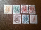 Serie mica Rusia 1913 Familia Regala , 7 valori stampilate