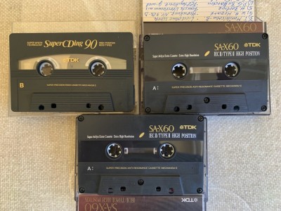 Lot 3 Casete TDK CrO2 - Inregistrate o singura data - 29 foto