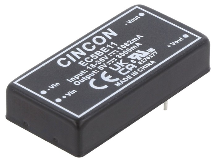 Convertor DC/DC 15W 5V 3A
