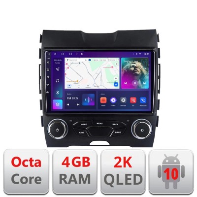 Navigatie Ford Edge 2015-2021 midline Android Octa Core Ecran 2K QLED GPS 4G 4+32GB 360 kit-edge-mid+EDT-E409-2K CarStore Technology foto