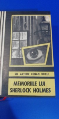 myh 532 - SIR ARTHUR CONAN DOYLE - MEMORIILE LUI SHERLOCK HOLMES - ED 1970 foto