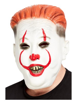 Masca horror clown dictator latex foto